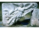 Ephesus - Nike sculpted on stone block